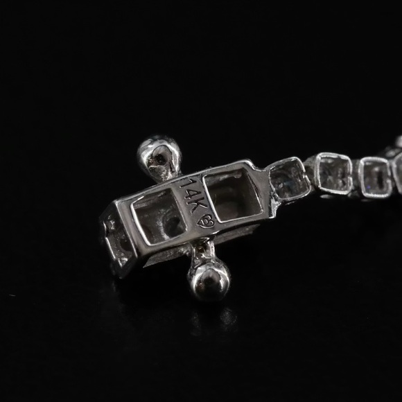 14K 1.00 CTW Lab Grown Diamond Tennis Bracelet - Picture 6 of 7